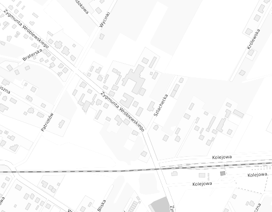 Mapa z adresem organizacji
