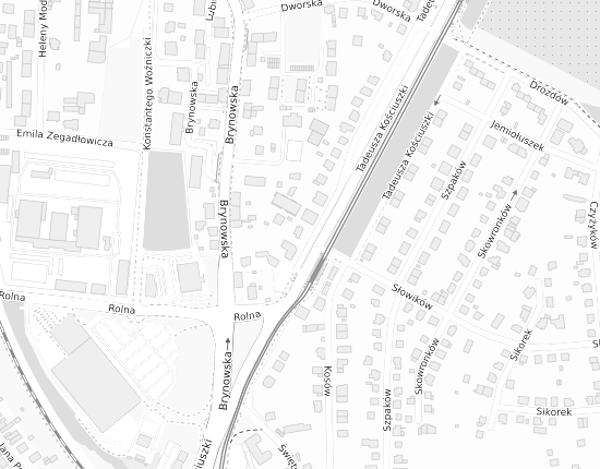 Mapa z adresem organizacji