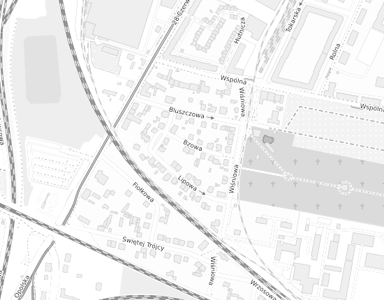 Mapa z adresem organizacji