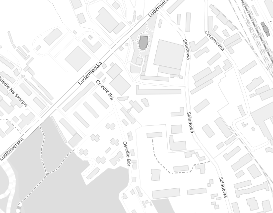 Mapa z adresem organizacji