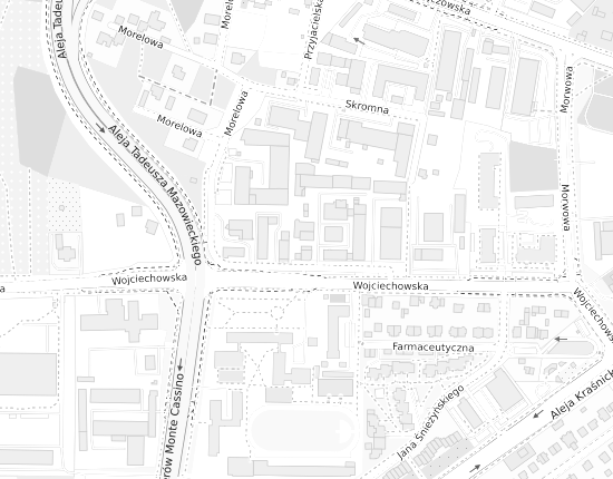 Mapa z adresem organizacji