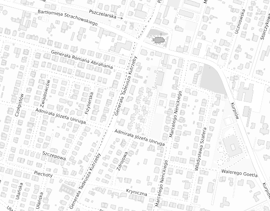 Mapa z adresem organizacji