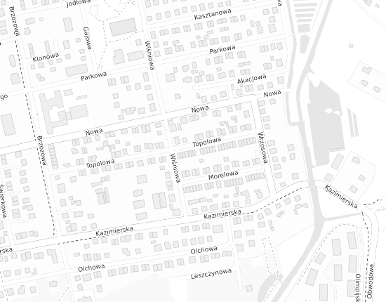 Mapa z adresem organizacji