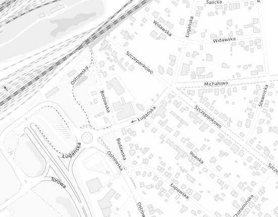 Mapa z adresem organizacji