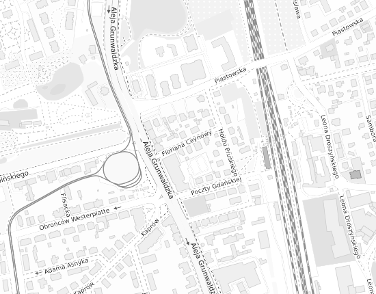 Mapa z adresem organizacji