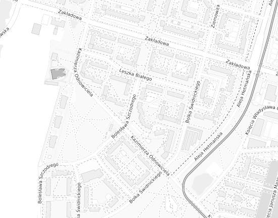 Mapa z adresem organizacji