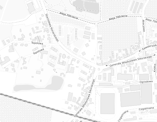Mapa z adresem organizacji