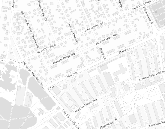 Mapa z adresem organizacji