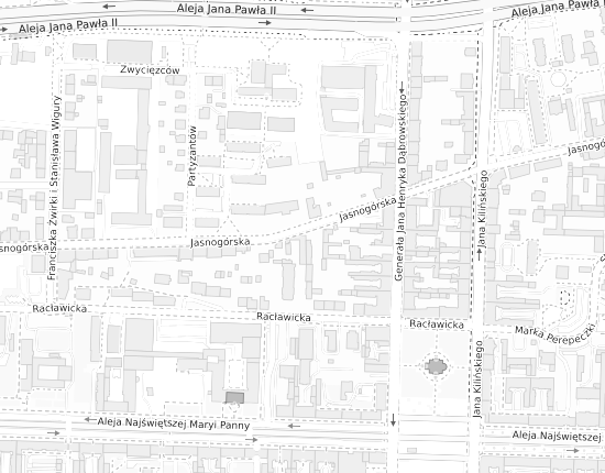 Mapa z adresem organizacji
