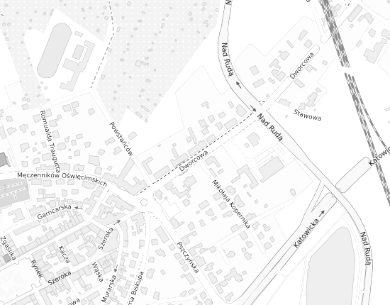 Mapa z adresem organizacji