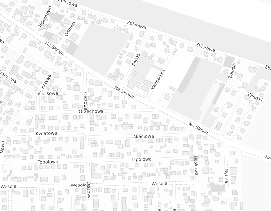 Mapa z adresem organizacji