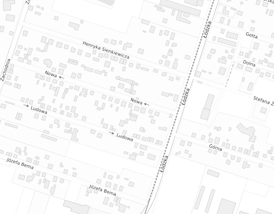 Mapa z adresem organizacji