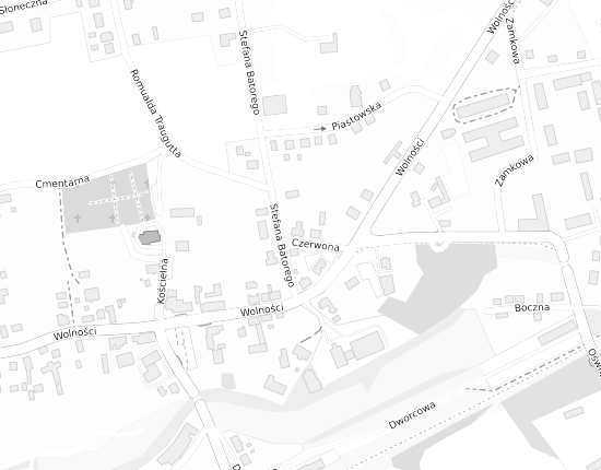 Mapa z adresem organizacji