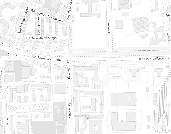 Mapa z adresem organizacji