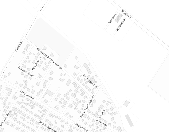 Mapa z adresem organizacji