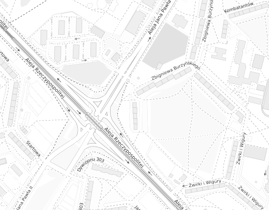 Mapa z adresem organizacji