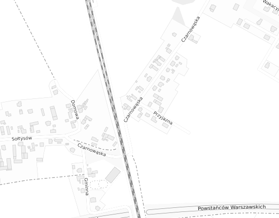Mapa z adresem organizacji