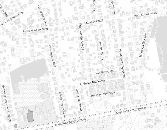 Mapa z adresem organizacji
