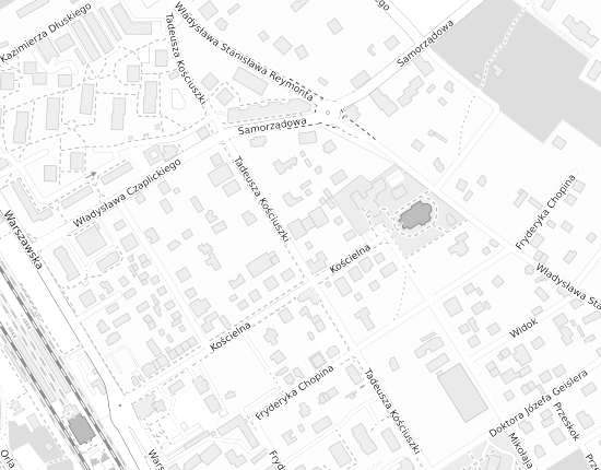 Mapa z adresem organizacji