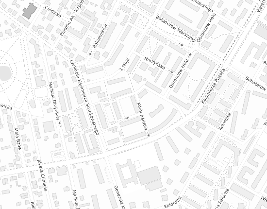 Mapa z adresem organizacji