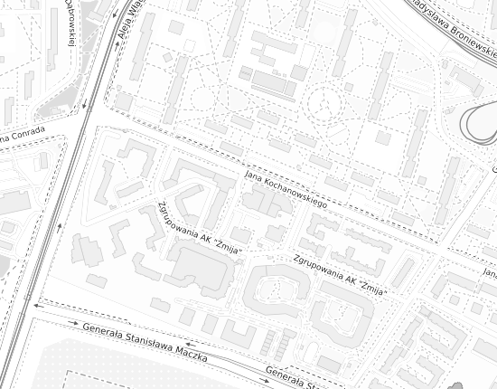 Mapa z adresem organizacji