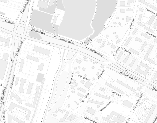 Mapa z adresem organizacji