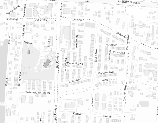 Mapa z adresem organizacji