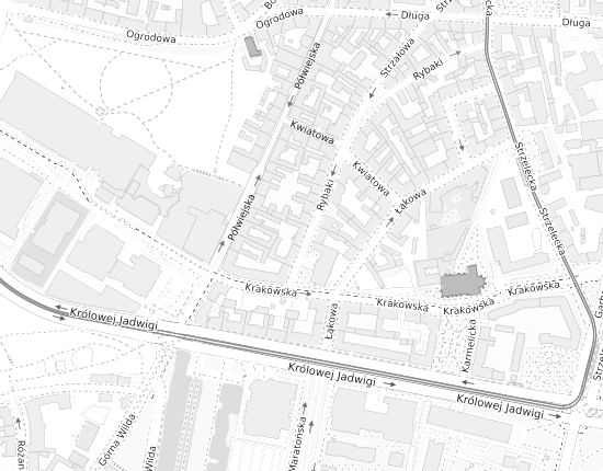 Mapa z adresem organizacji