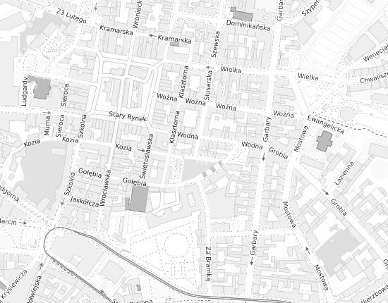 Mapa z adresem organizacji
