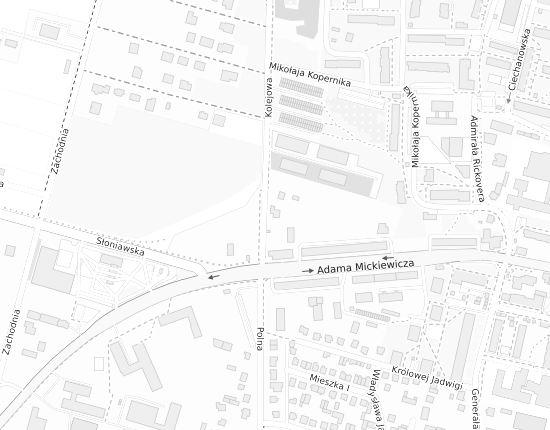 Mapa z adresem organizacji