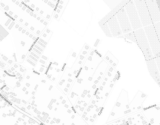 Mapa z adresem organizacji
