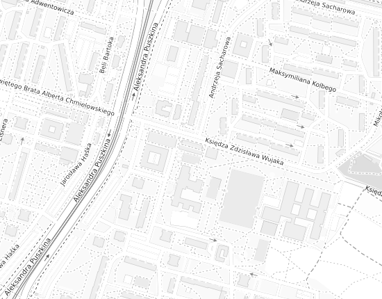 Mapa z adresem organizacji