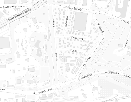Mapa z adresem organizacji