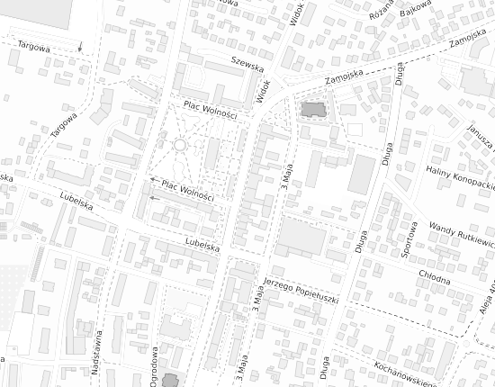 Mapa z adresem organizacji