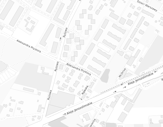 Mapa z adresem organizacji