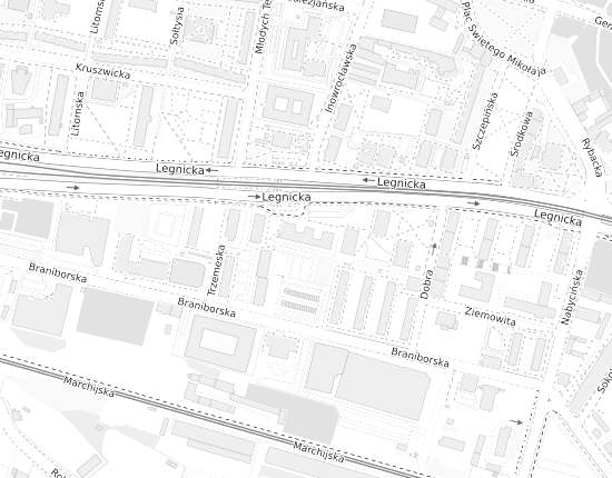 Mapa z adresem organizacji