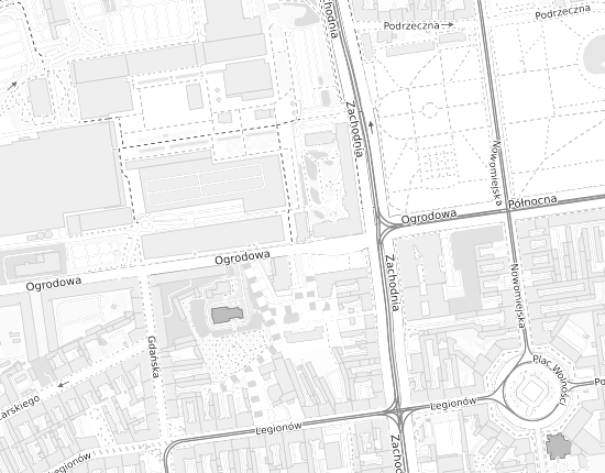 Mapa z adresem organizacji