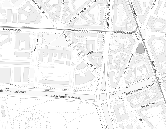 Mapa z adresem organizacji