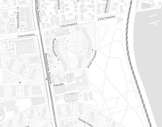 Mapa z adresem organizacji