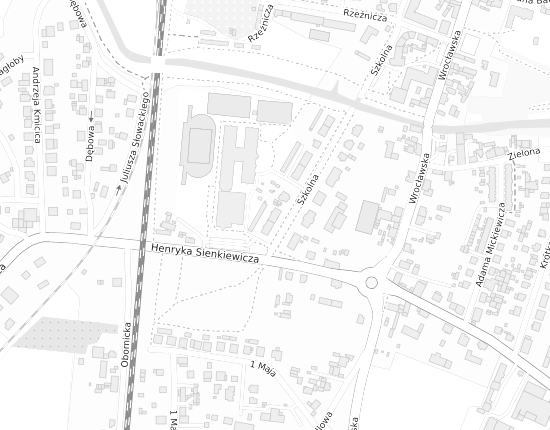 Mapa z adresem organizacji