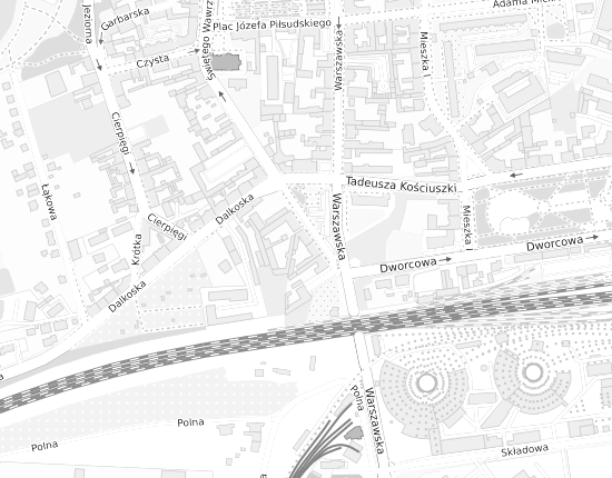 Mapa z adresem organizacji