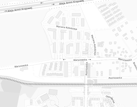 Mapa z adresem organizacji