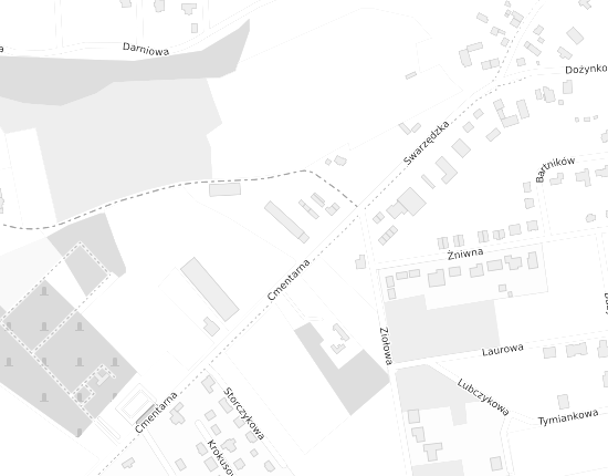 Mapa z adresem organizacji