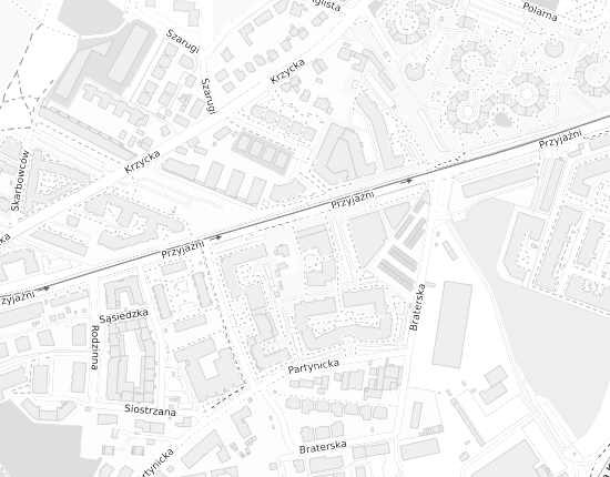 Mapa z adresem organizacji