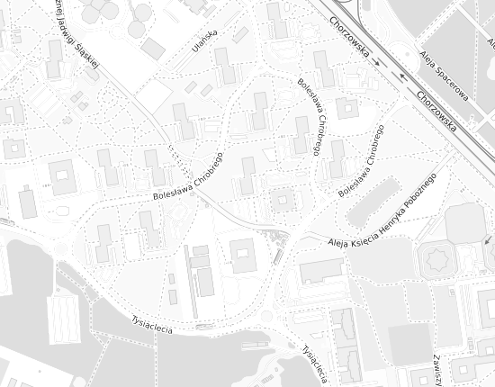 Mapa z adresem organizacji