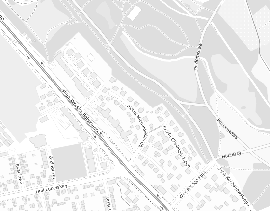 Mapa z adresem organizacji