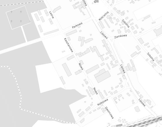 Mapa z adresem organizacji
