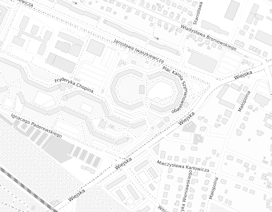 Mapa z adresem organizacji