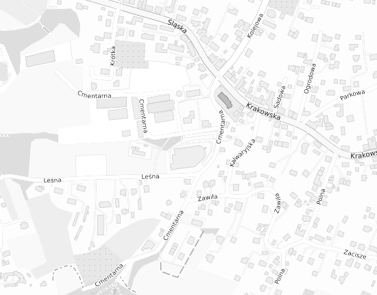 Mapa z adresem organizacji