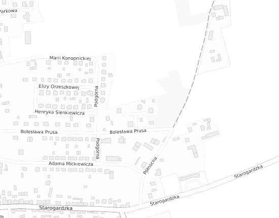 Mapa z adresem organizacji
